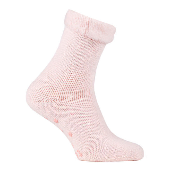 Totes Ladies Thermal Slipper Socks - Various Colours