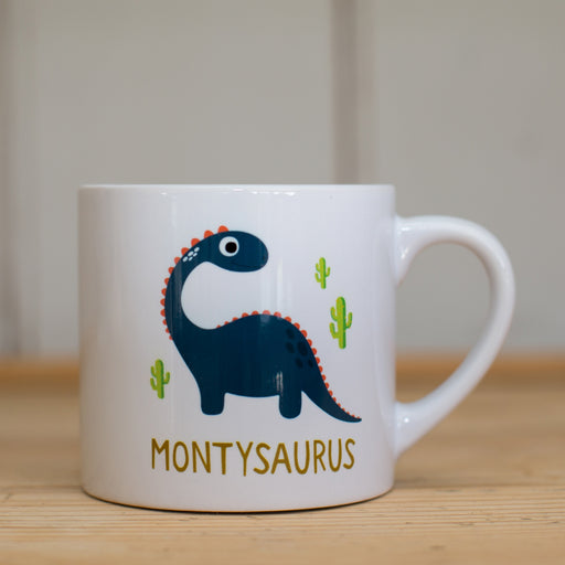 Children's Personalised Dinosaur Mug