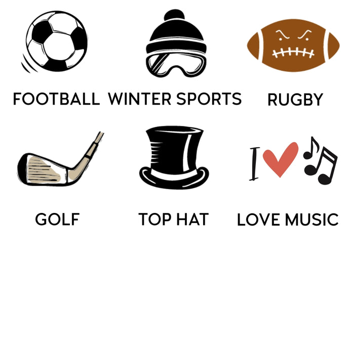 Sports And Hobbies Personalised Eco Coffee Travel Mug (Various Designs)