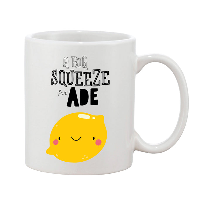 Big Squeeze Lemon Personalised Mug