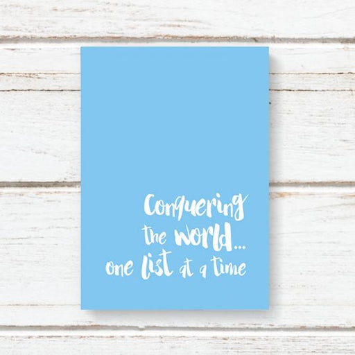 One List At A Time Notebook