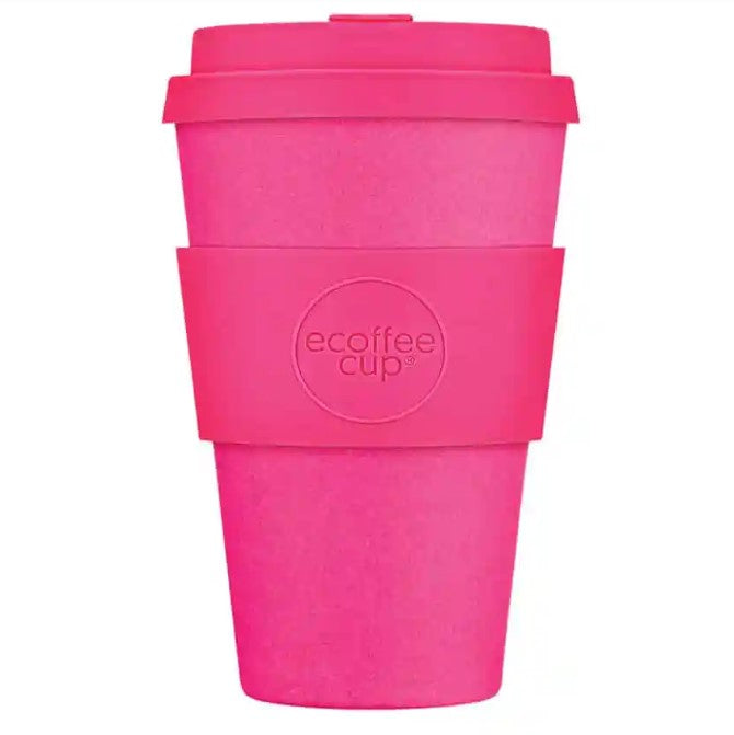 E-Coffee Reusable Coffee Cup - Various Colours Bright Pink