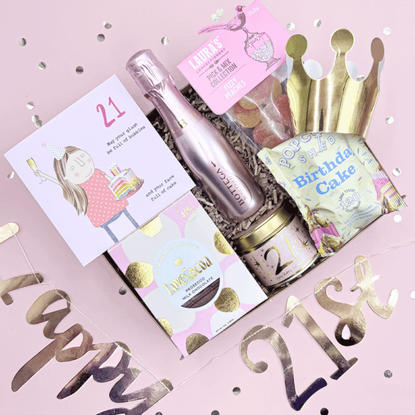 The 21st Birthday Gift Box For Her