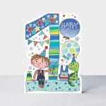 Boys 1st Birthday Card