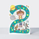Boys 2nd Birthday Card
