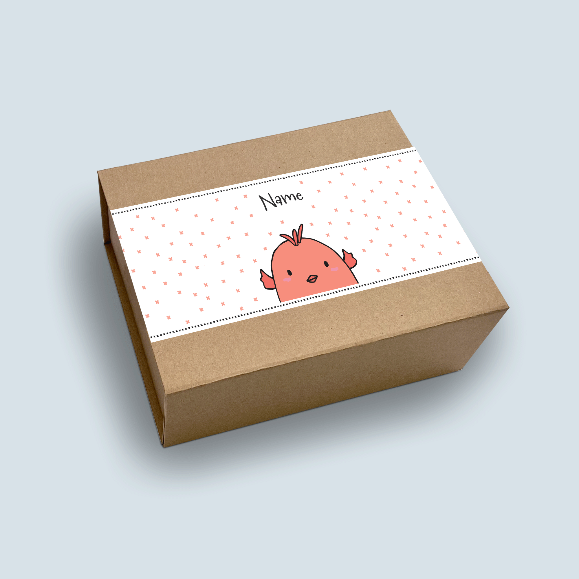 Chick Personalised Gift Box – Various Colours