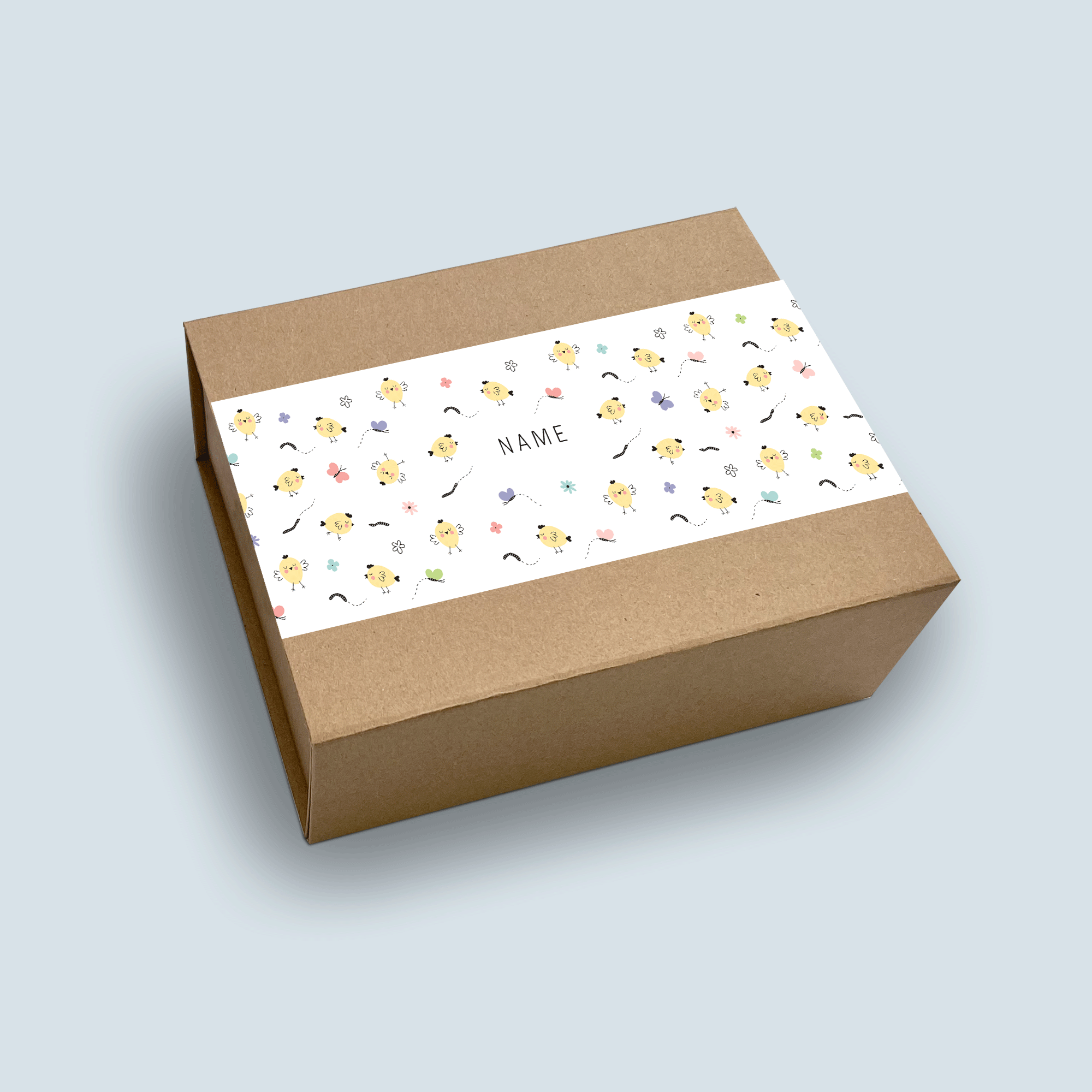 Easter Chicks Personalised Gift Box