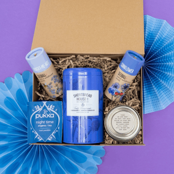 The &#8216;Forget Me Not&#8217; Bereavement Care Package Gift Box