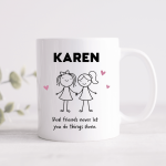 Friendship Personalised Mug (Various Designs)