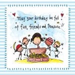 Fun, Friends and Treasure Birthday Card