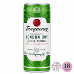 tanqueray gin and tonic