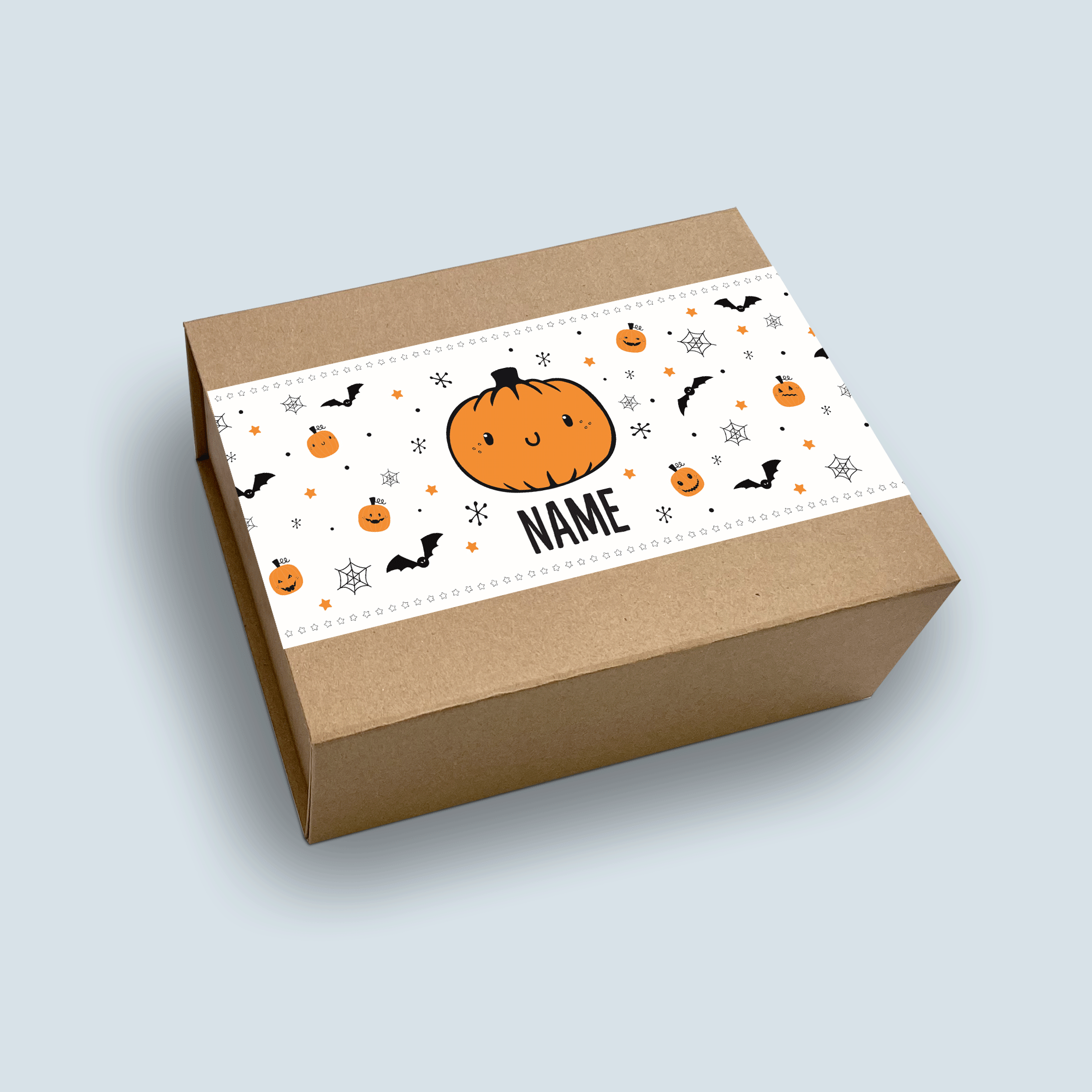 Personalised Halloween Pumpkin Gift Box