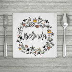 Happy Personalised Name Placemat