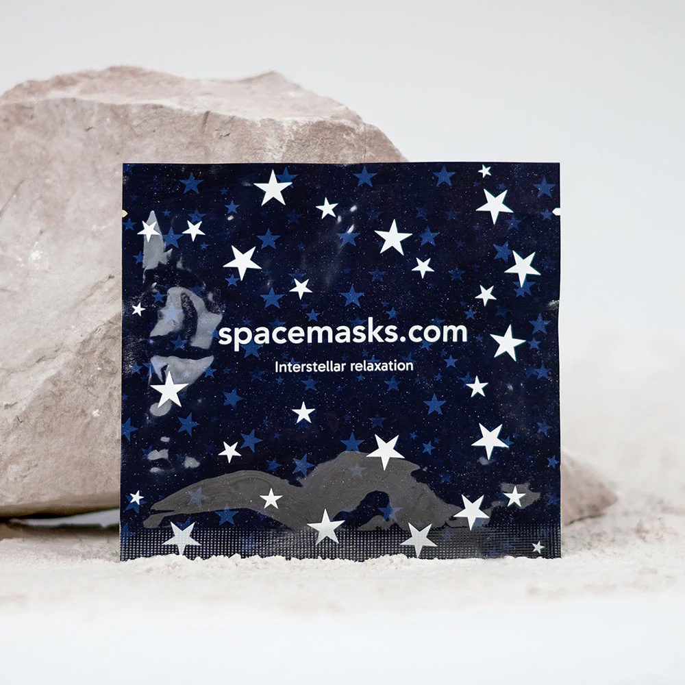 Individual Self-Heating Spacemask Eye Mask