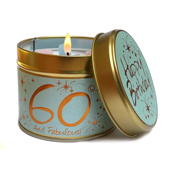 Happy Birthday Candle Tins &#8211; Milestone Ages