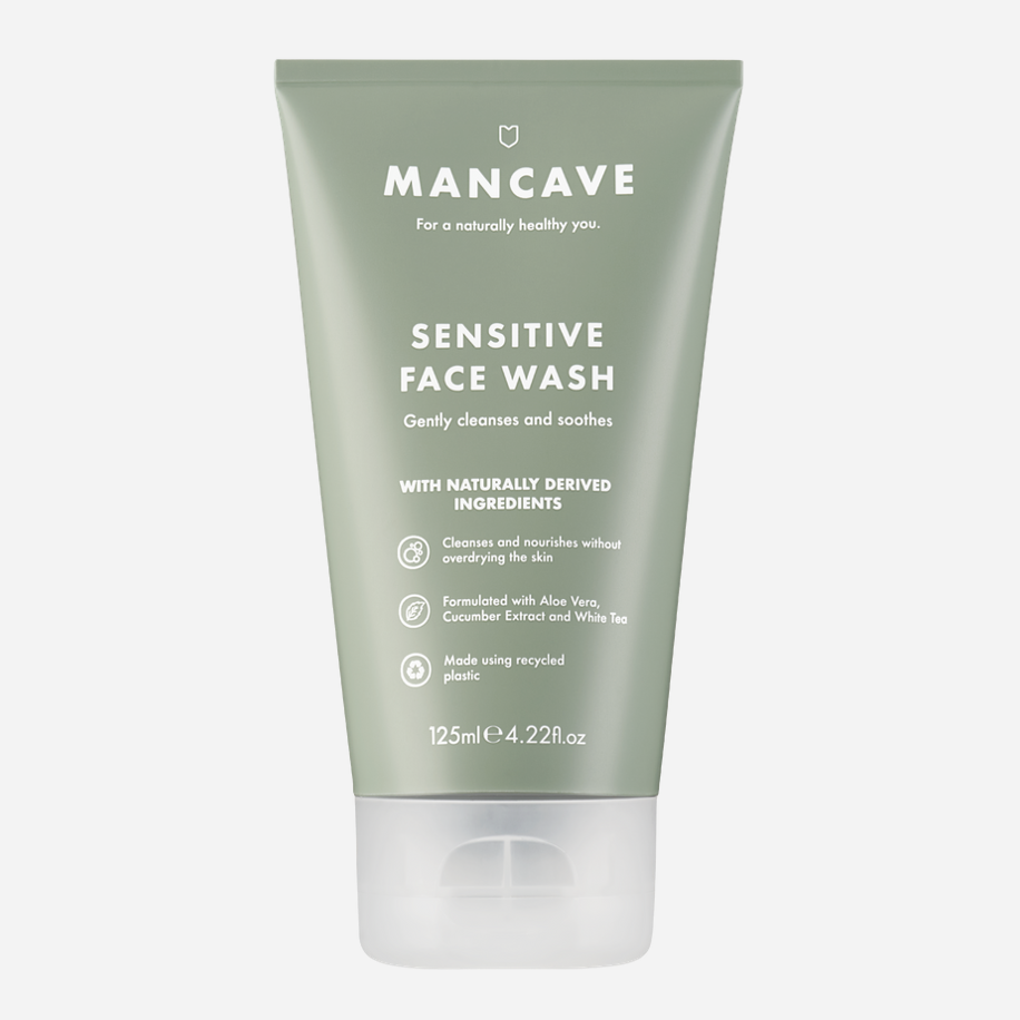 Man Cave Sensitive Face Wash