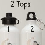 Personalised Football or Bike Water Bottle