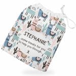 Personalised Llama Gift Bag
