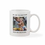 personalised photo mug