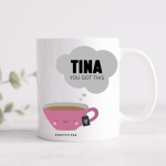 Positivitea Personalised Name Mug (Pink Or Blue)