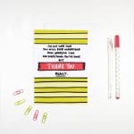 Thank you REALLY card