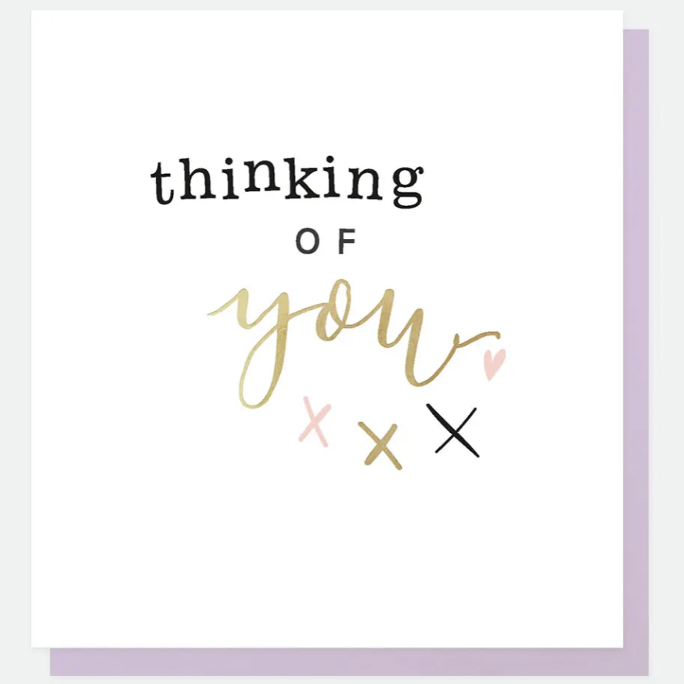 ‘Thinking Of You’ Kisses Card