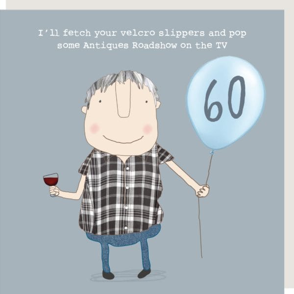 60th Birthday Boy Card