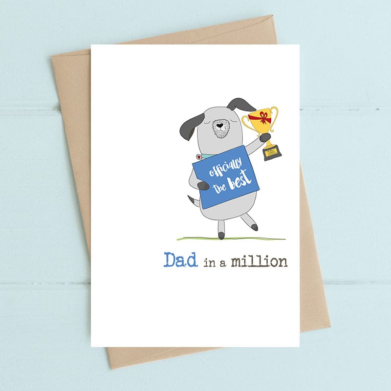Dad In A Million Father’s Day Card