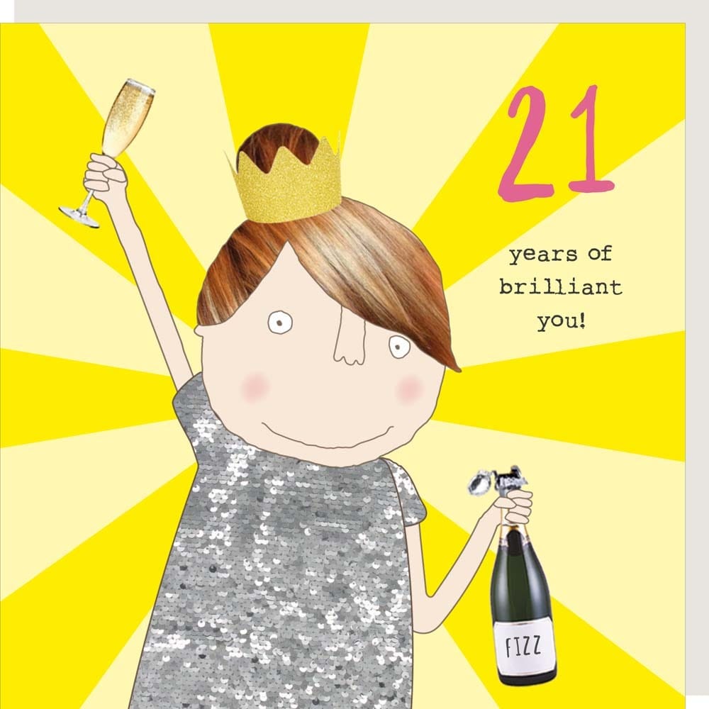 ’21 Years of Brilliant You’ 21st Birthday Card