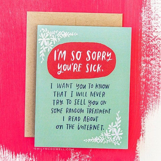 ‘Treatment On The Internet’ Empathy Card