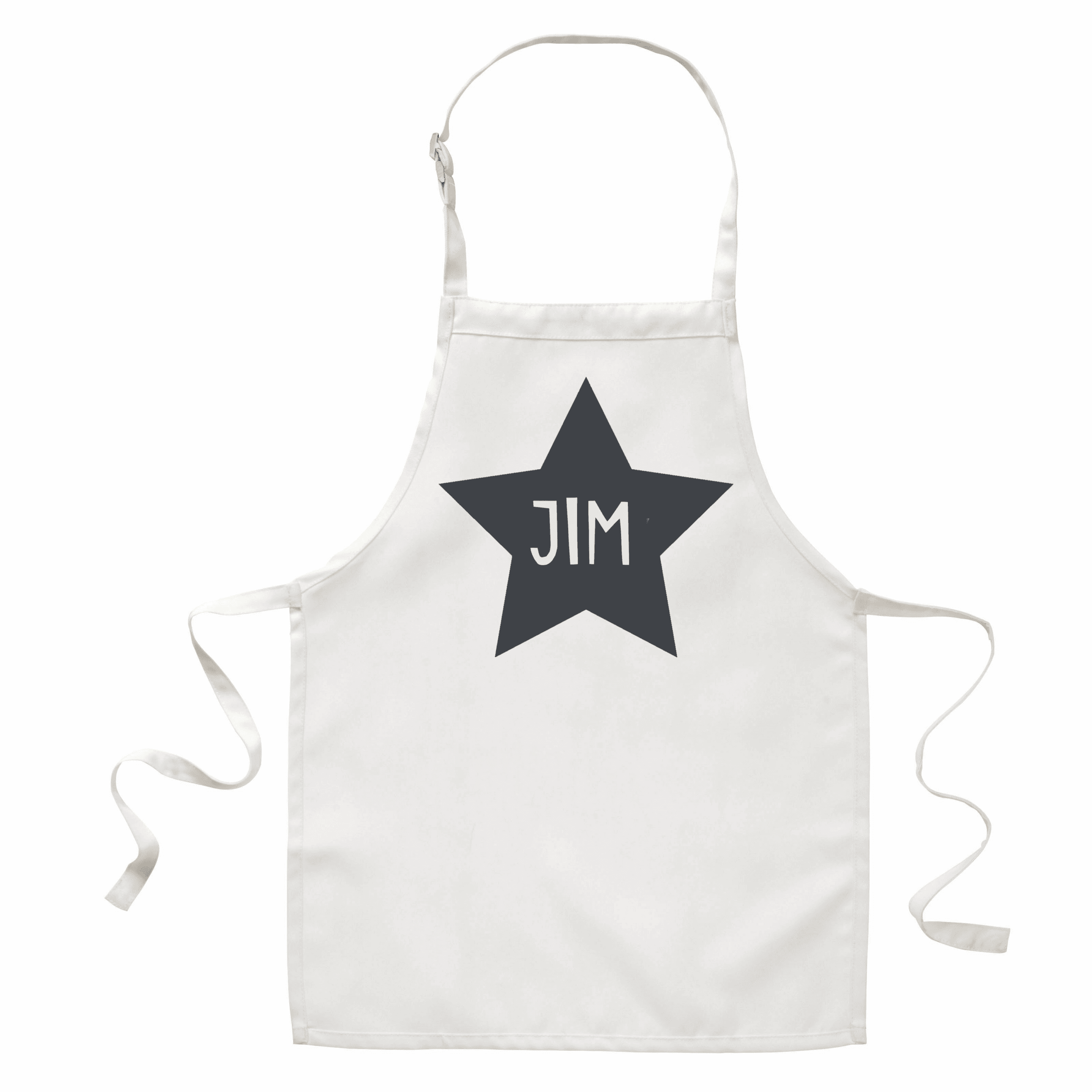 Children’s Personalised Star Apron (Various Colours)