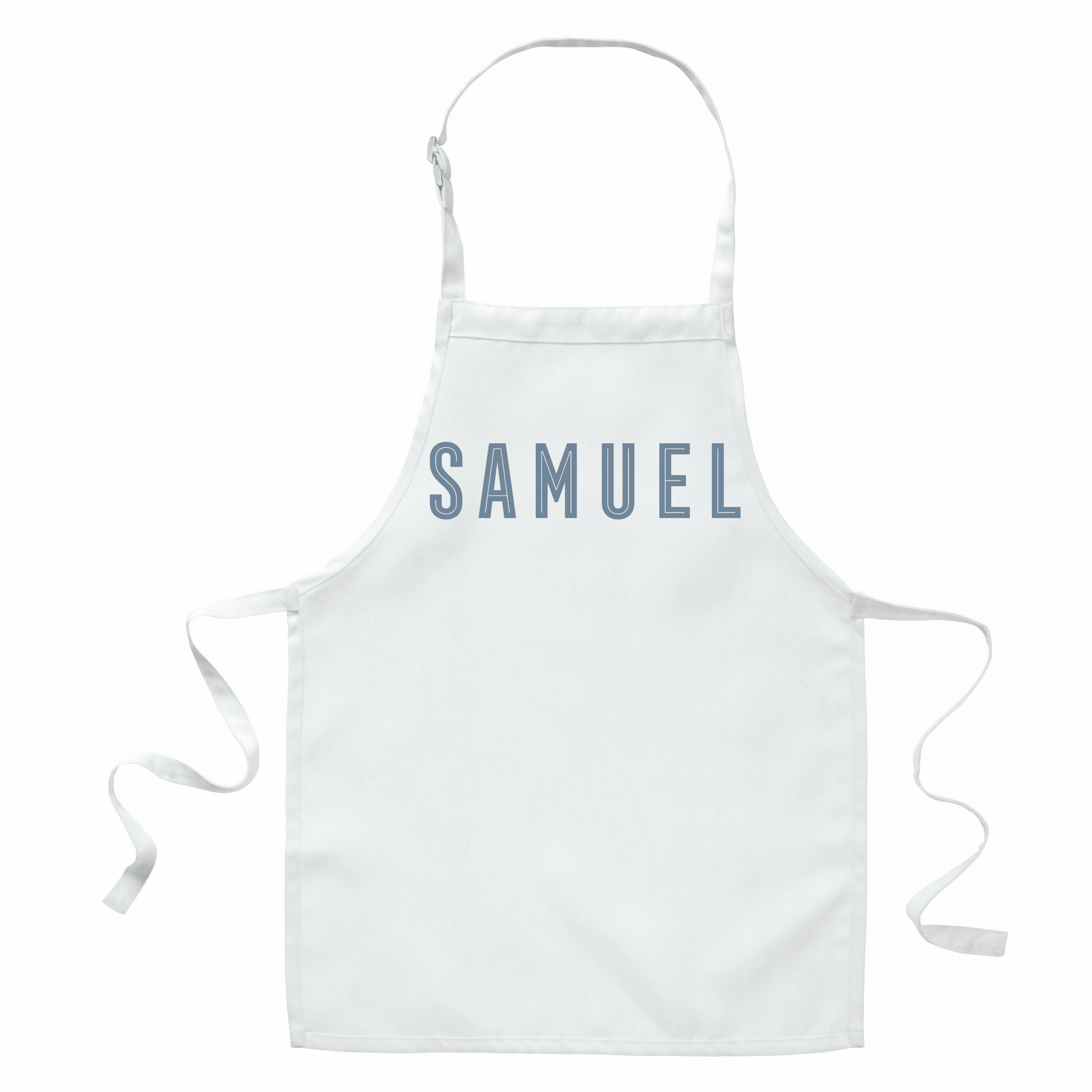 Children’s Personalised Inline Apron (Various Colours)