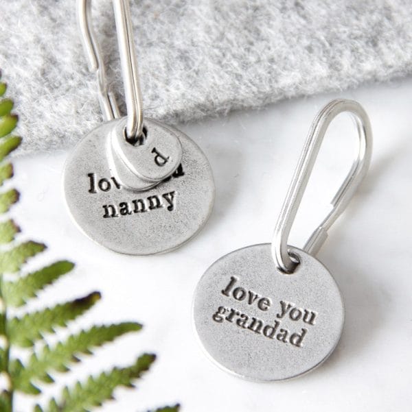 Love You Grandparent Keyring &#8211; Granny/Nan/Grandma