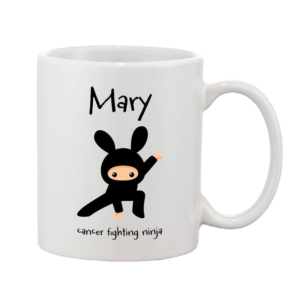 Cancer Fighting Ninja Personalised Mug