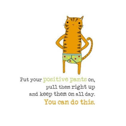 Positive Pants Card