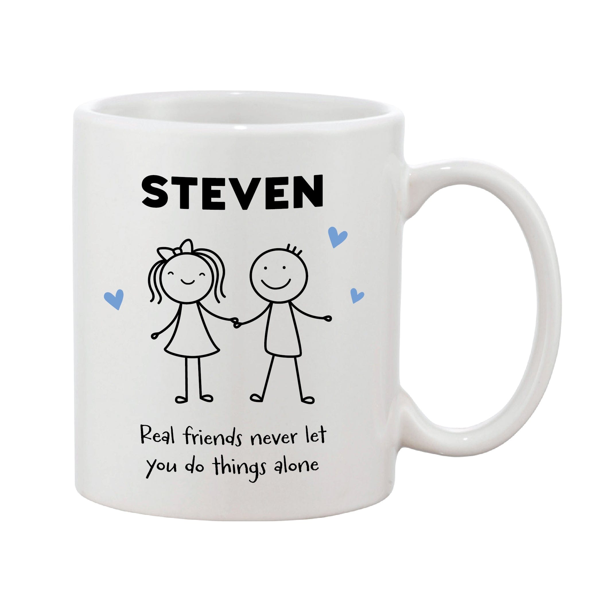 Friendship Thank You Personalised Mug (Various Designs)