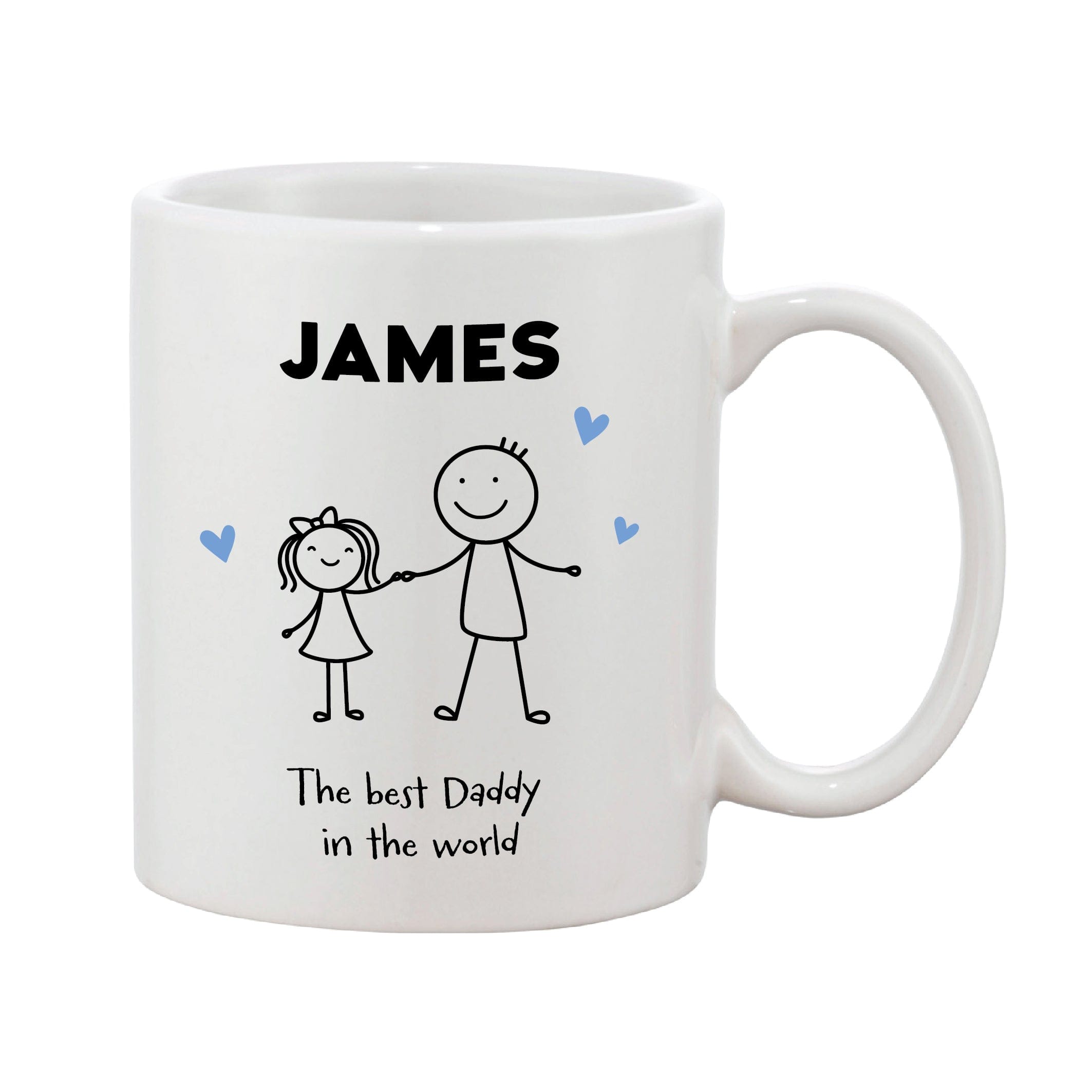 Personalised Stick People Personalised Father’s Day Mug (Various Designs)