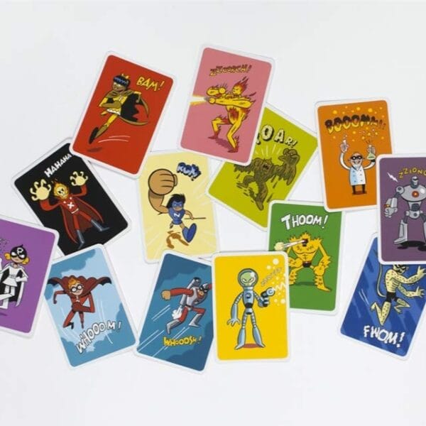 Superhero Snap Card Game