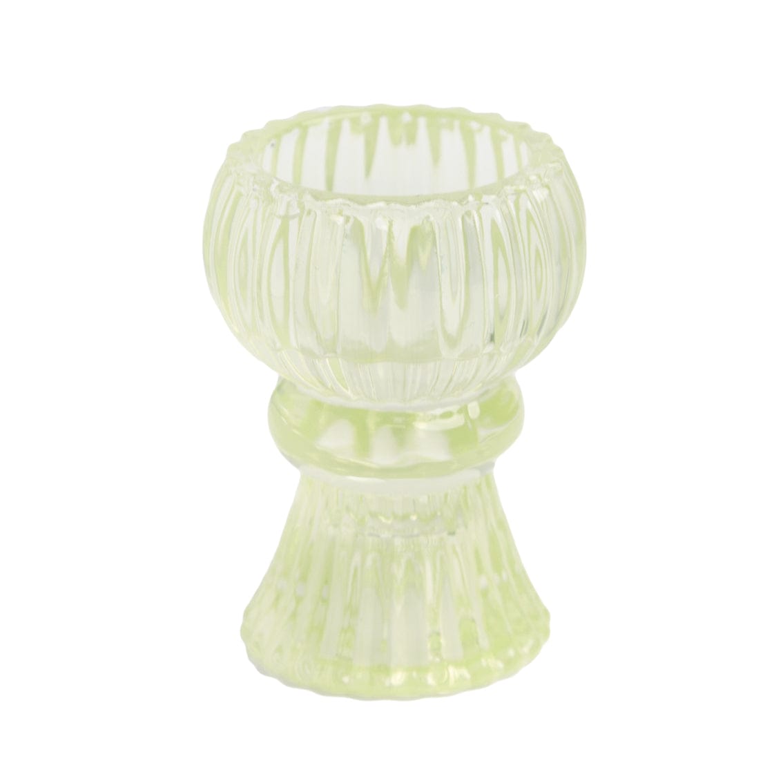 Boho Small Glass Candle Holder – Various Colours