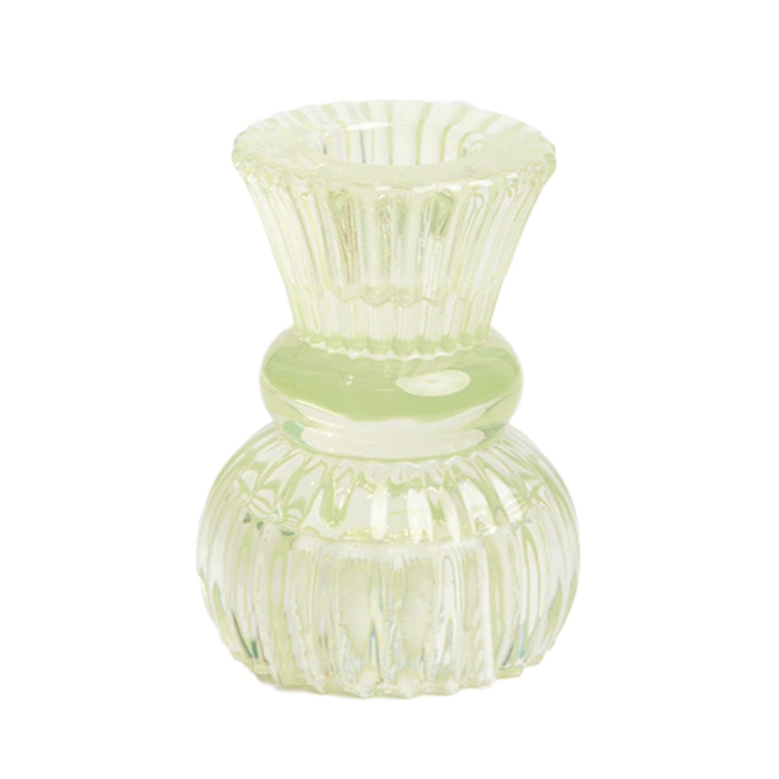 Boho Small Glass Candle Holder – Various Colours