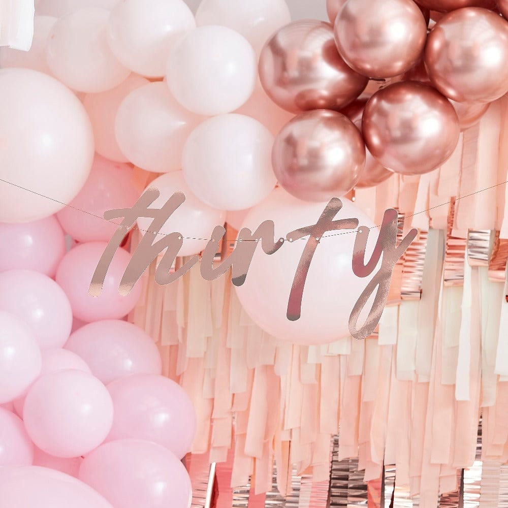 Gold Birthday Bunting Happy Birthday | 18 | 21 | 30 | 40