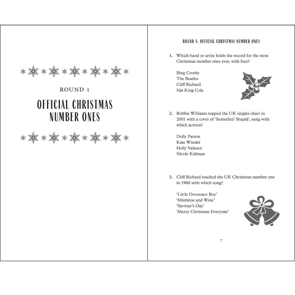 The Holly Jolly Christmas Quiz Book