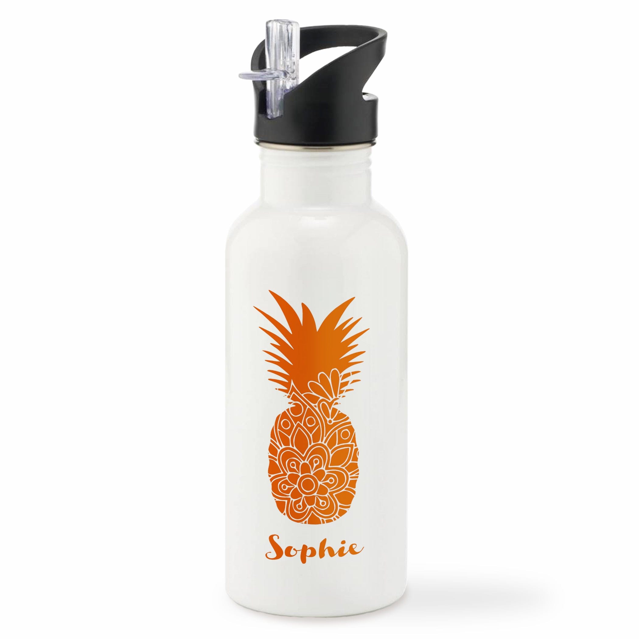 Personalised Tropical Summery Water Bottles – Various Designs