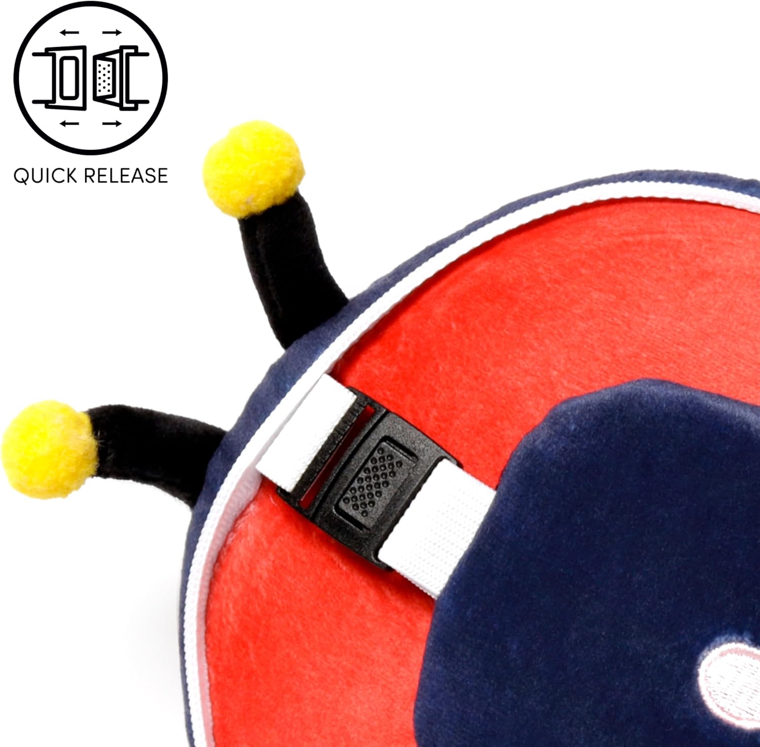 Ladybird Pillow & Eye Mask