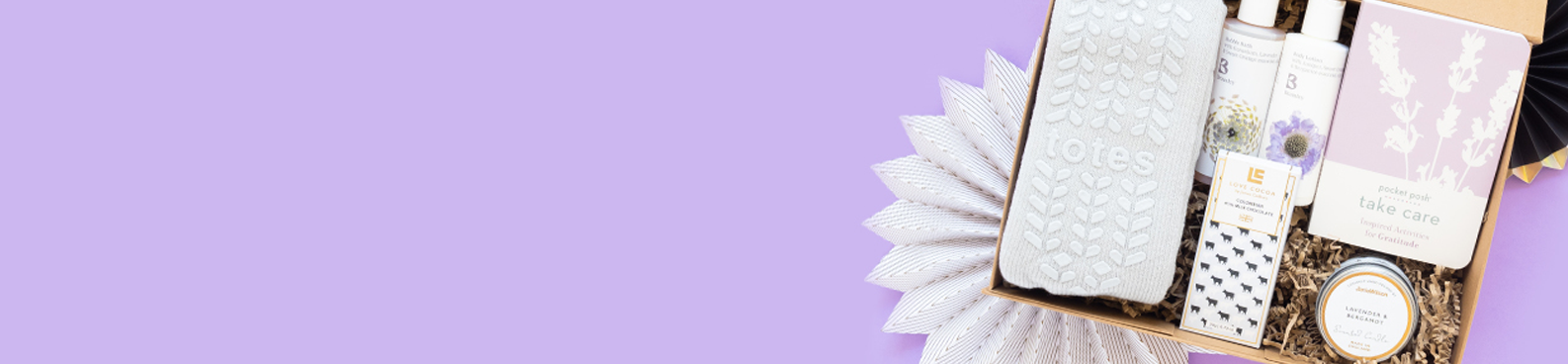 Mindfulness gifts, thinking of you care package