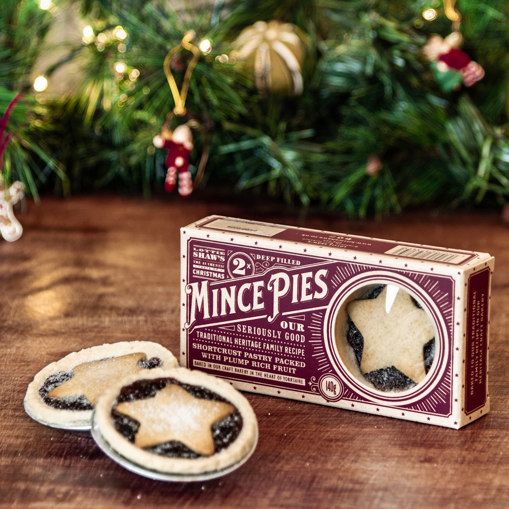 2 Luxury Deep-Filled Mince Pies