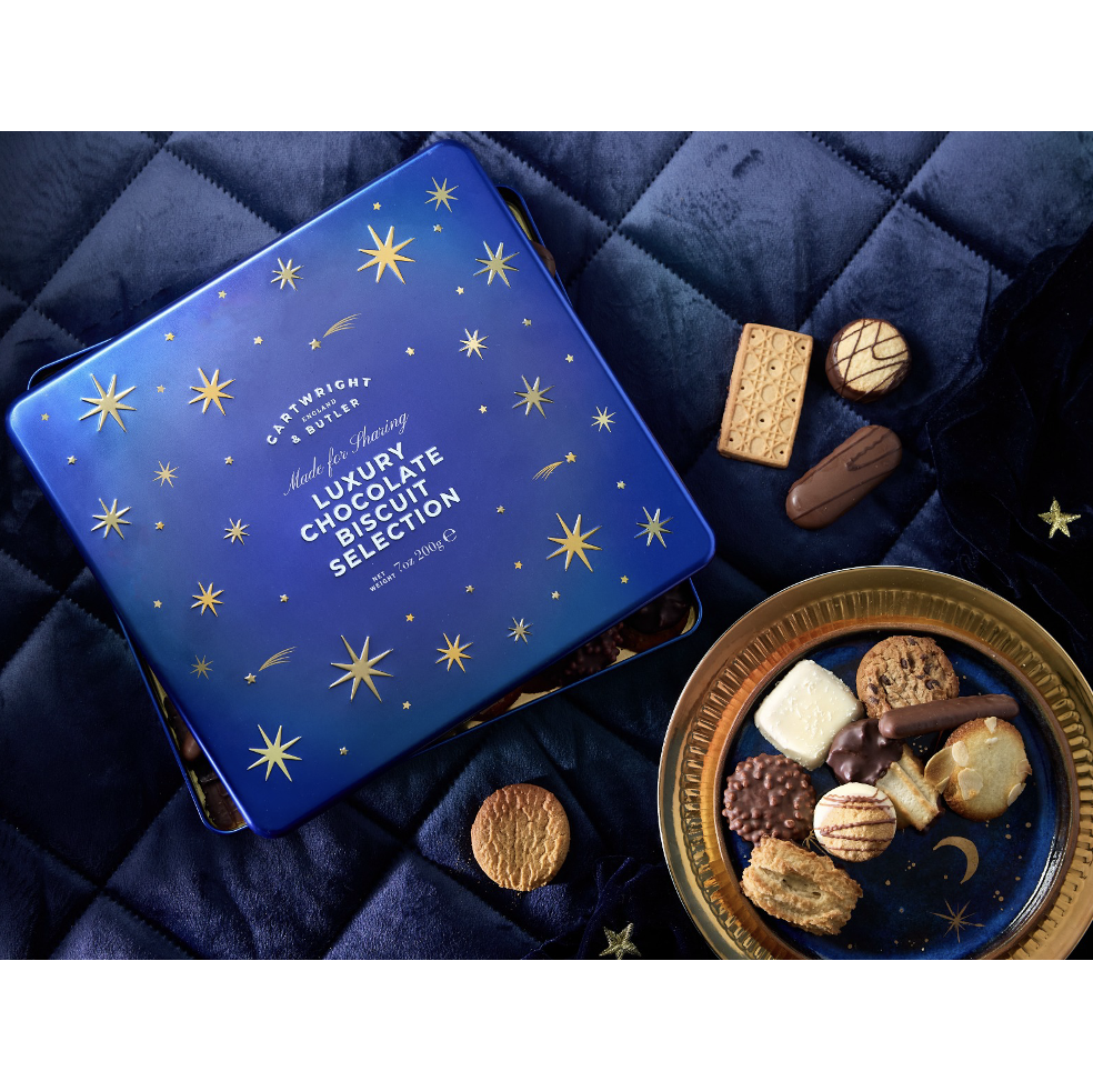 Night Before Christmas Luxury Chocolate Biscuit Assortment Tin