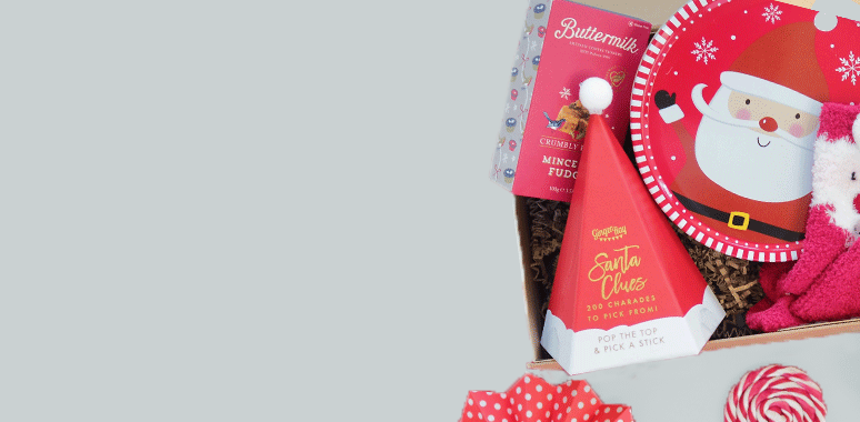 Christmas gifts hamper present