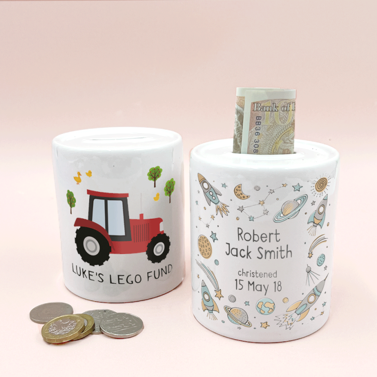 Personalised Money Boxes