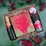 The Christmas Chocolate Truffles And Champagne Gift Box Hamper